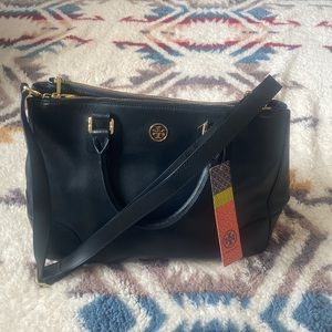 NWT Tory Burch Robinson Mini Double-Zip Tote